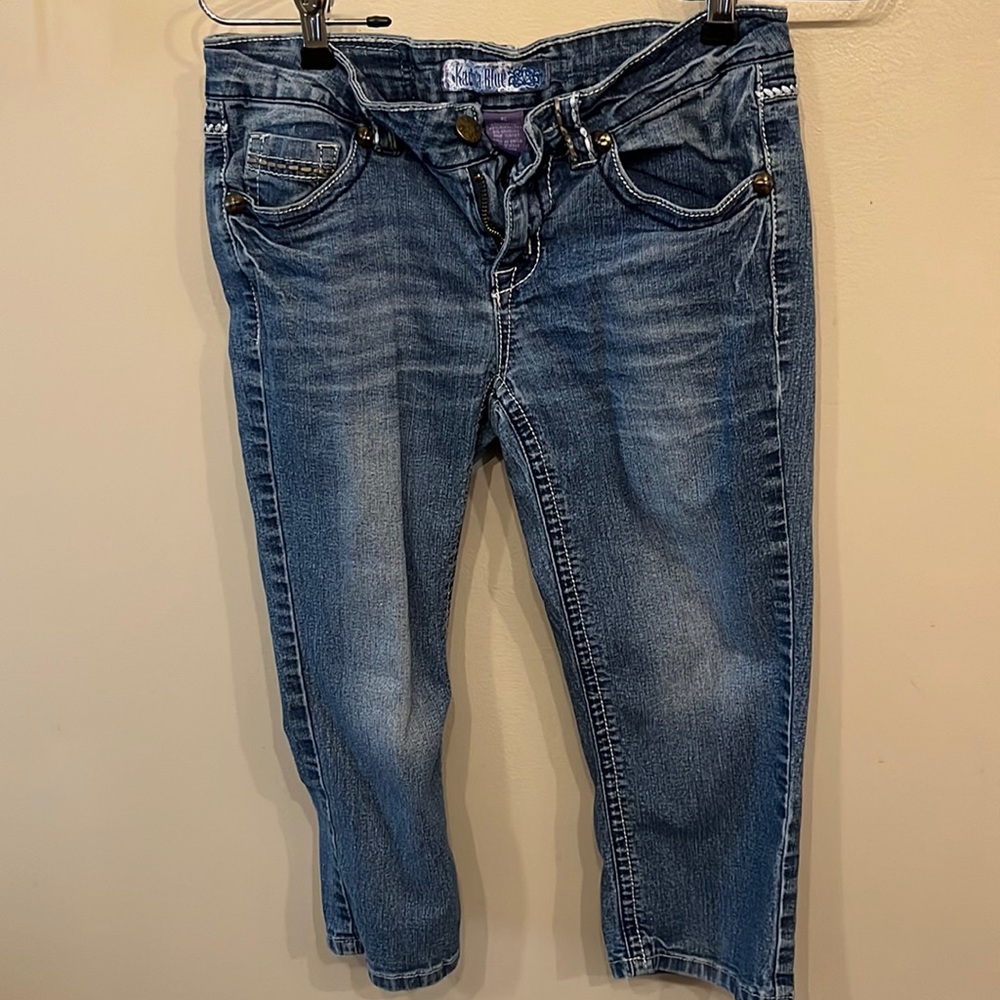 Karma blue Jean capri